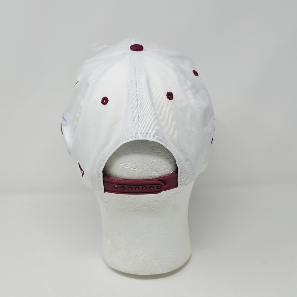 47 Brand Philadelphia Phillies Hitch Snapback Hat White Maroon Cooperstown MLB - Picture 3 of 8